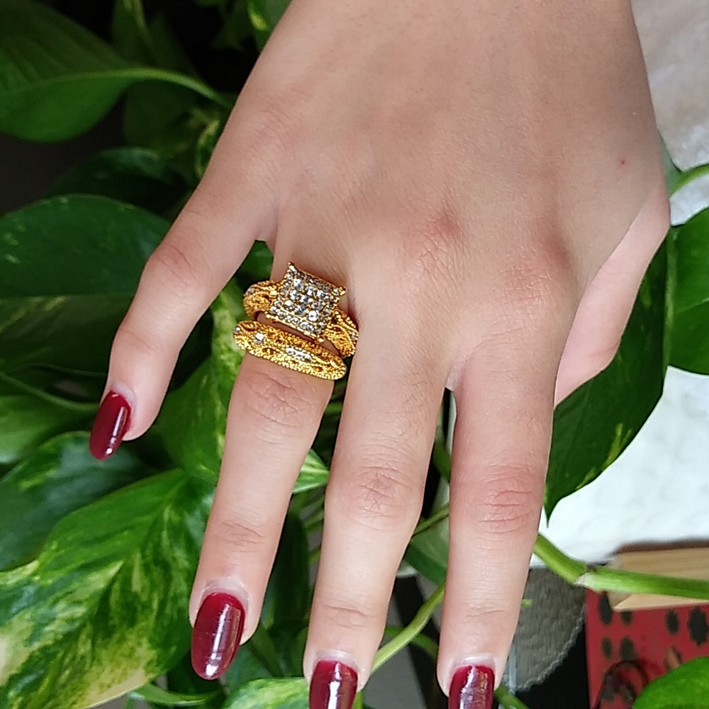 Ring Set Gold Plated